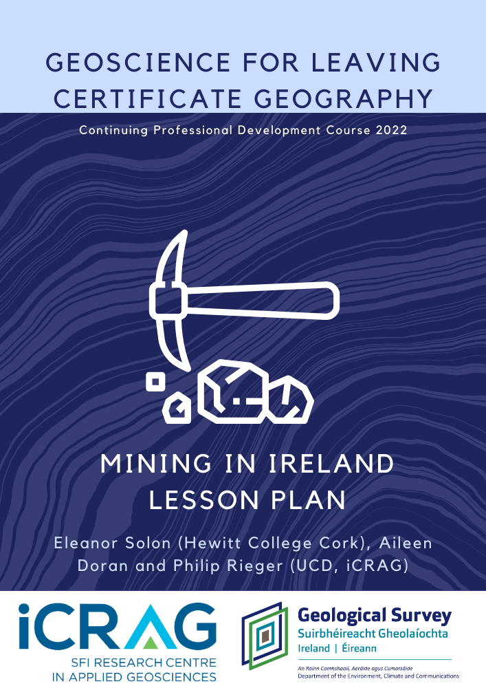 Mining in Ireland Lesson Plan front cover