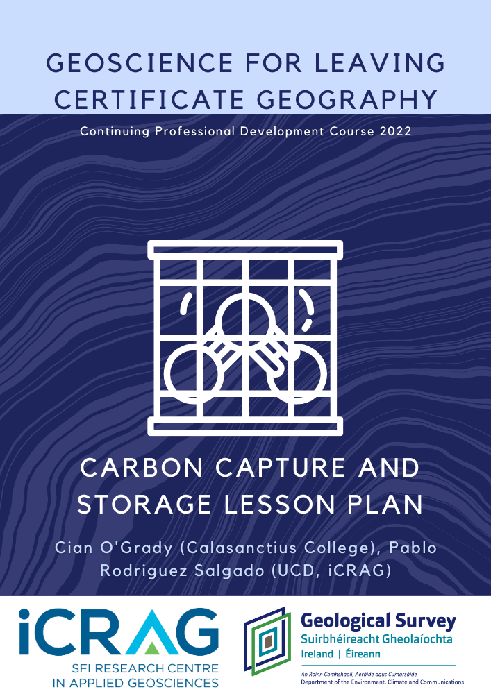 Carbon Capture and Storage from the Irish Perspective Lesson Plan front cover
