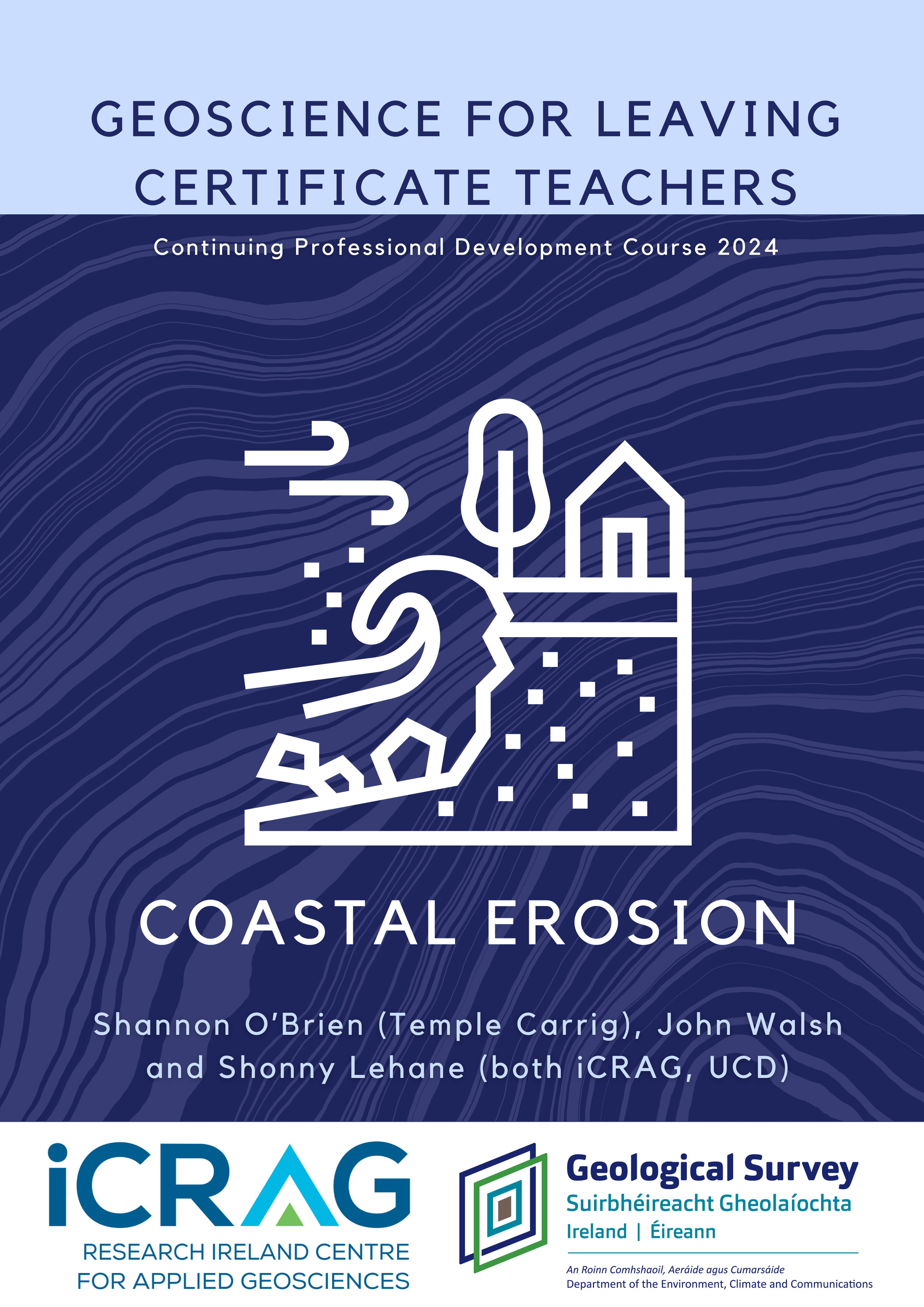 Cover page of  Coastal Erosion Module Plan