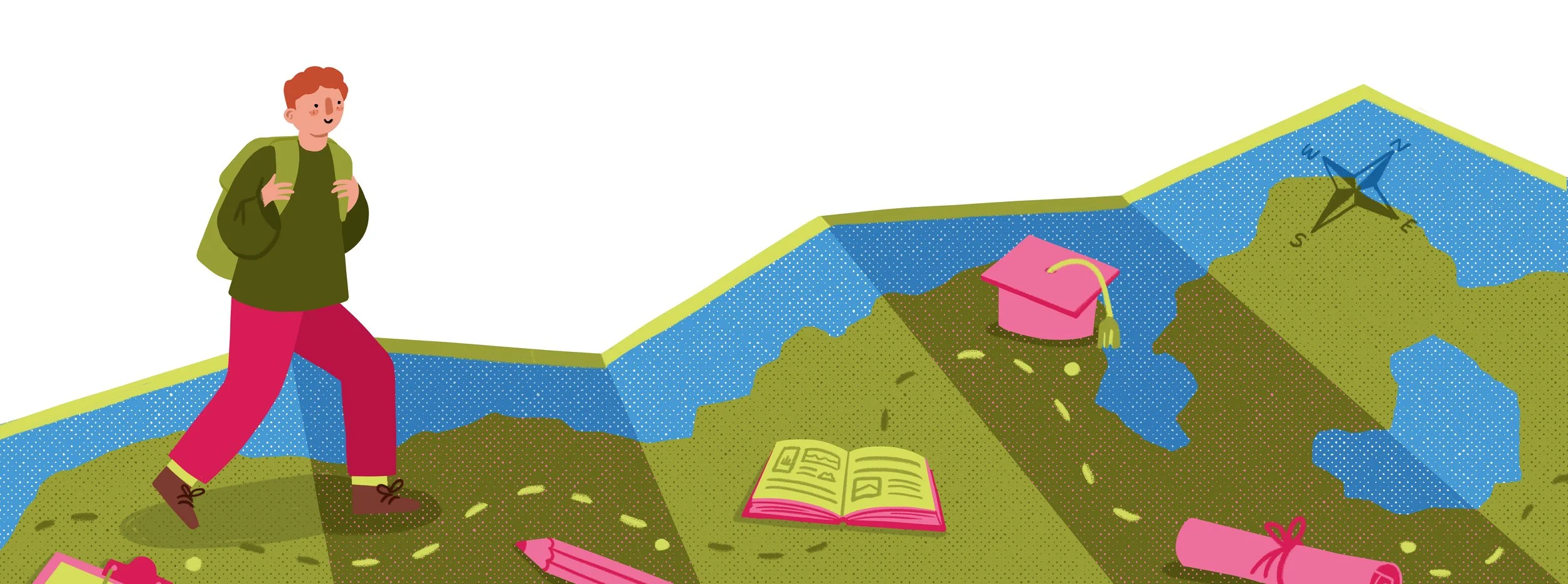 Geoscience Artwork | Banner illustration