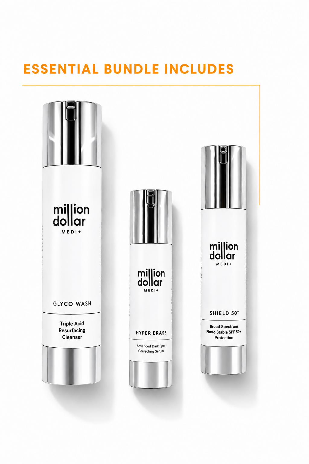 Million Dollar Pigmentation Medi+ Essential Skincare Bundle