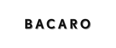 The word 'BACARO' in bold black letters centered on a white background.