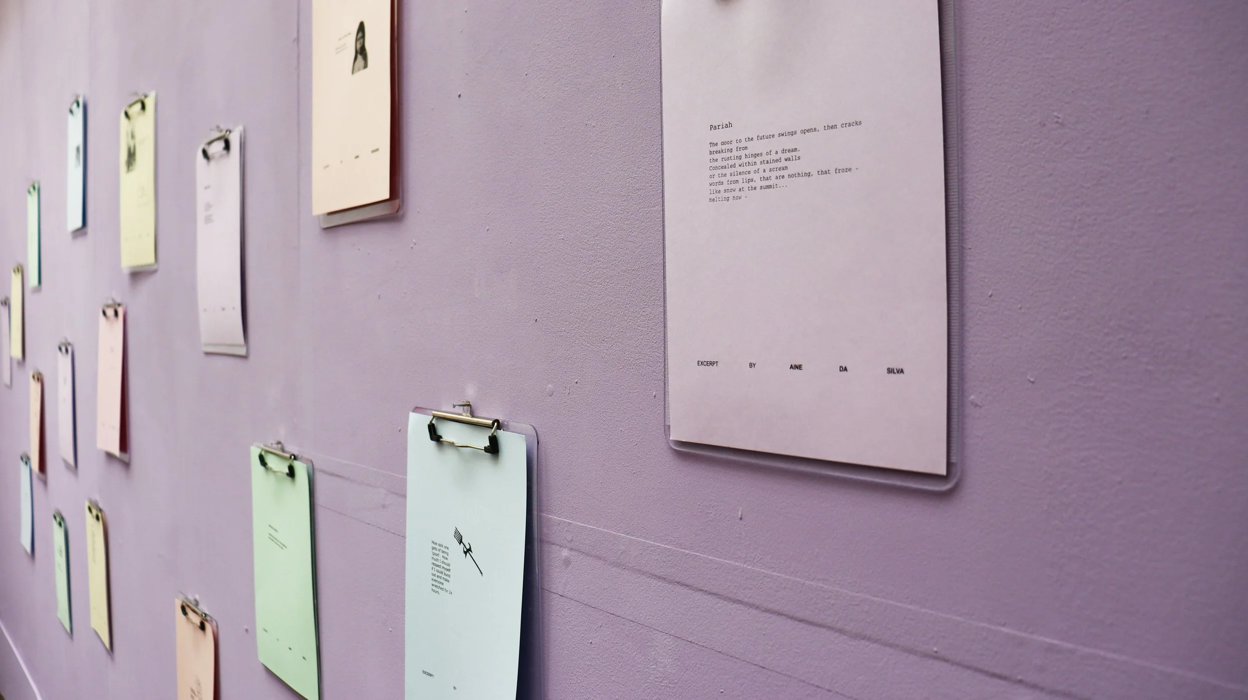 Living but a Day: Women's Words, PS2 Gallery, Belfast.