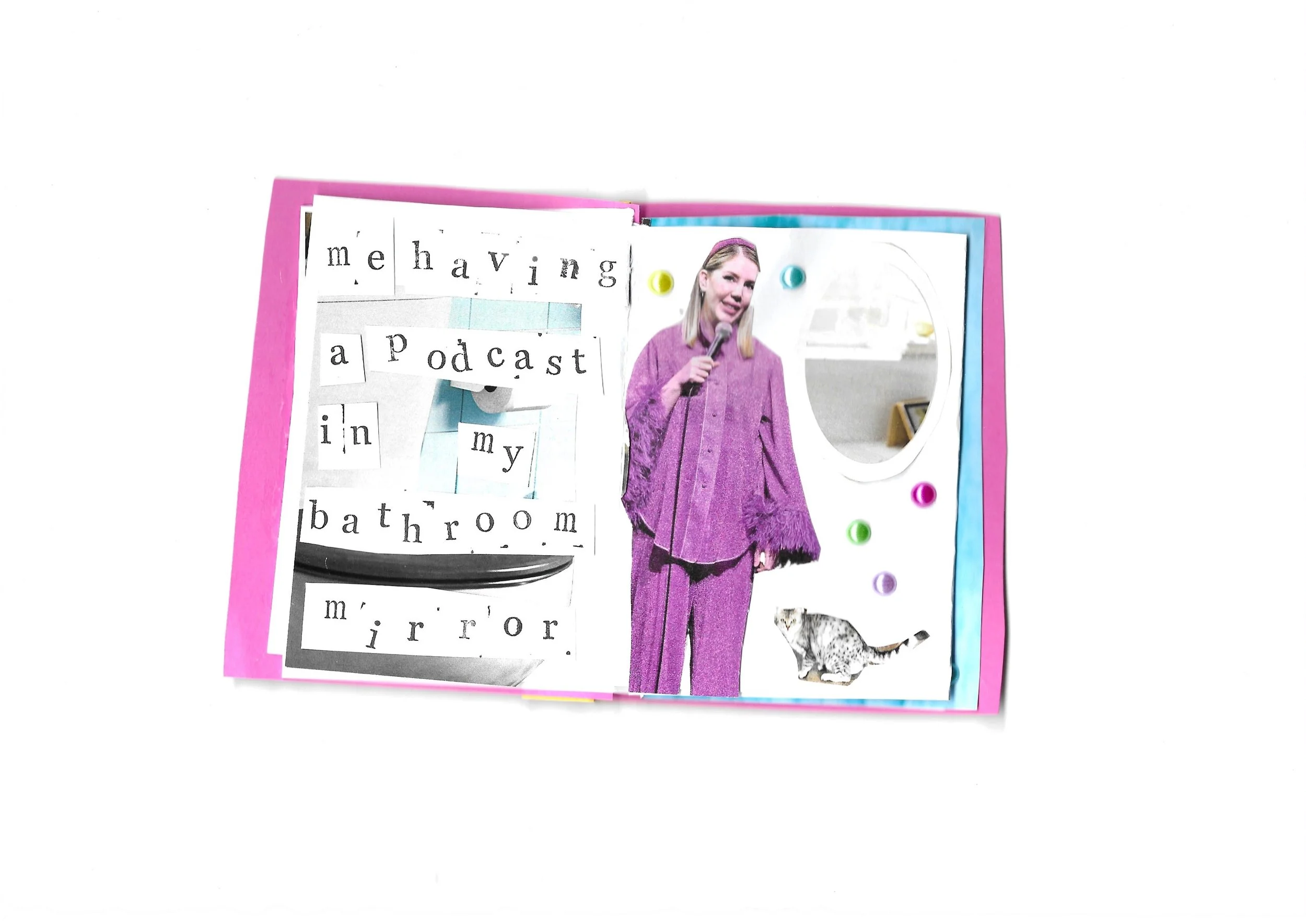 Archival Exploration and Zine-making workshop at Crawford College of Art and Design, Cork. Zine by Alice Buckley.