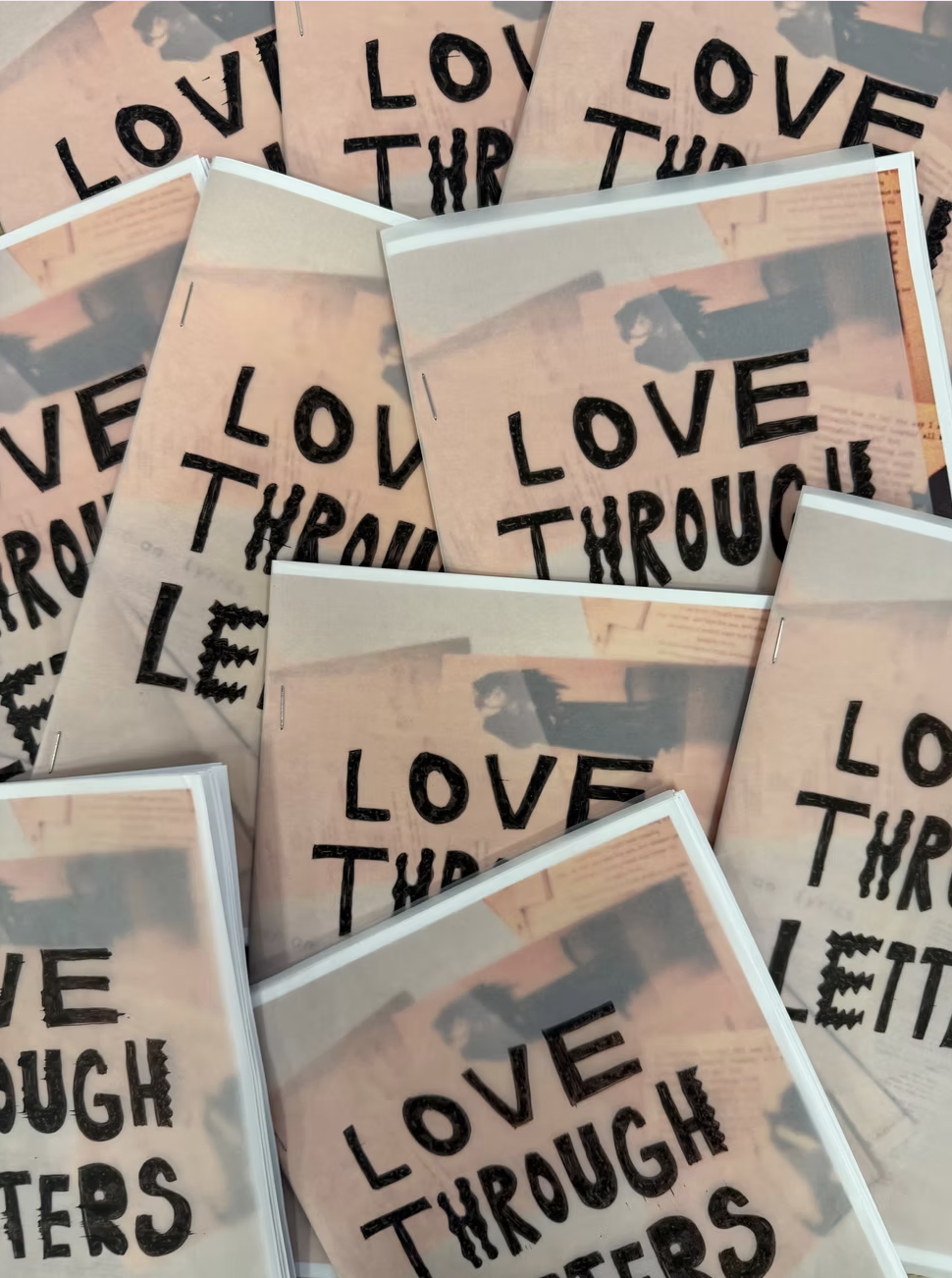 'Love Through Letters', Zine.