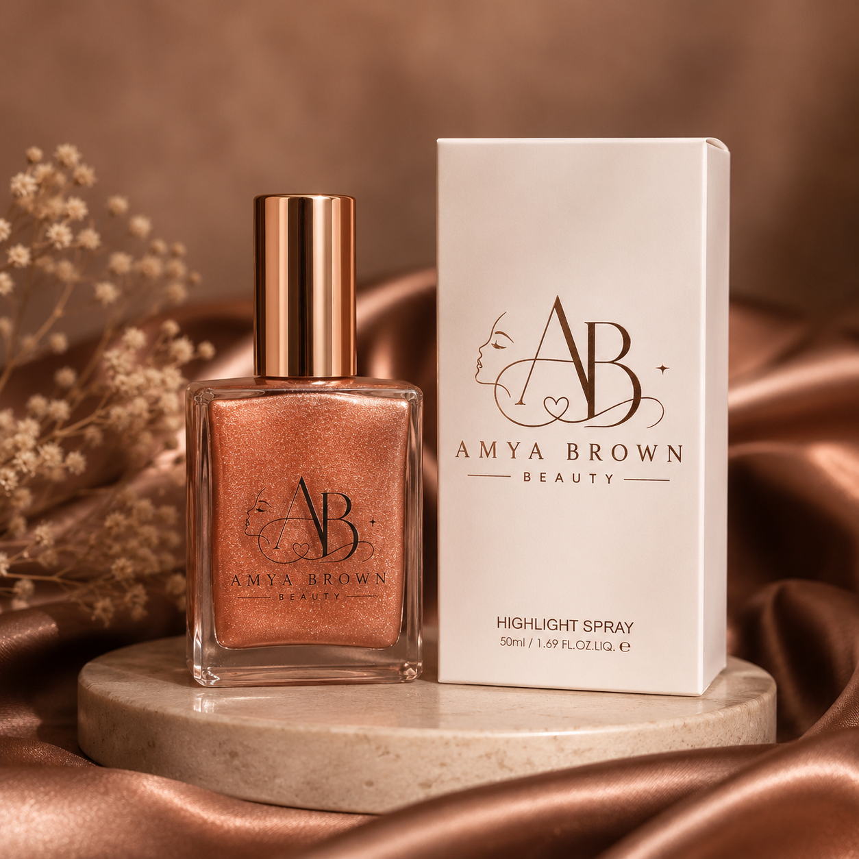 Rose Gold Body Shimmer