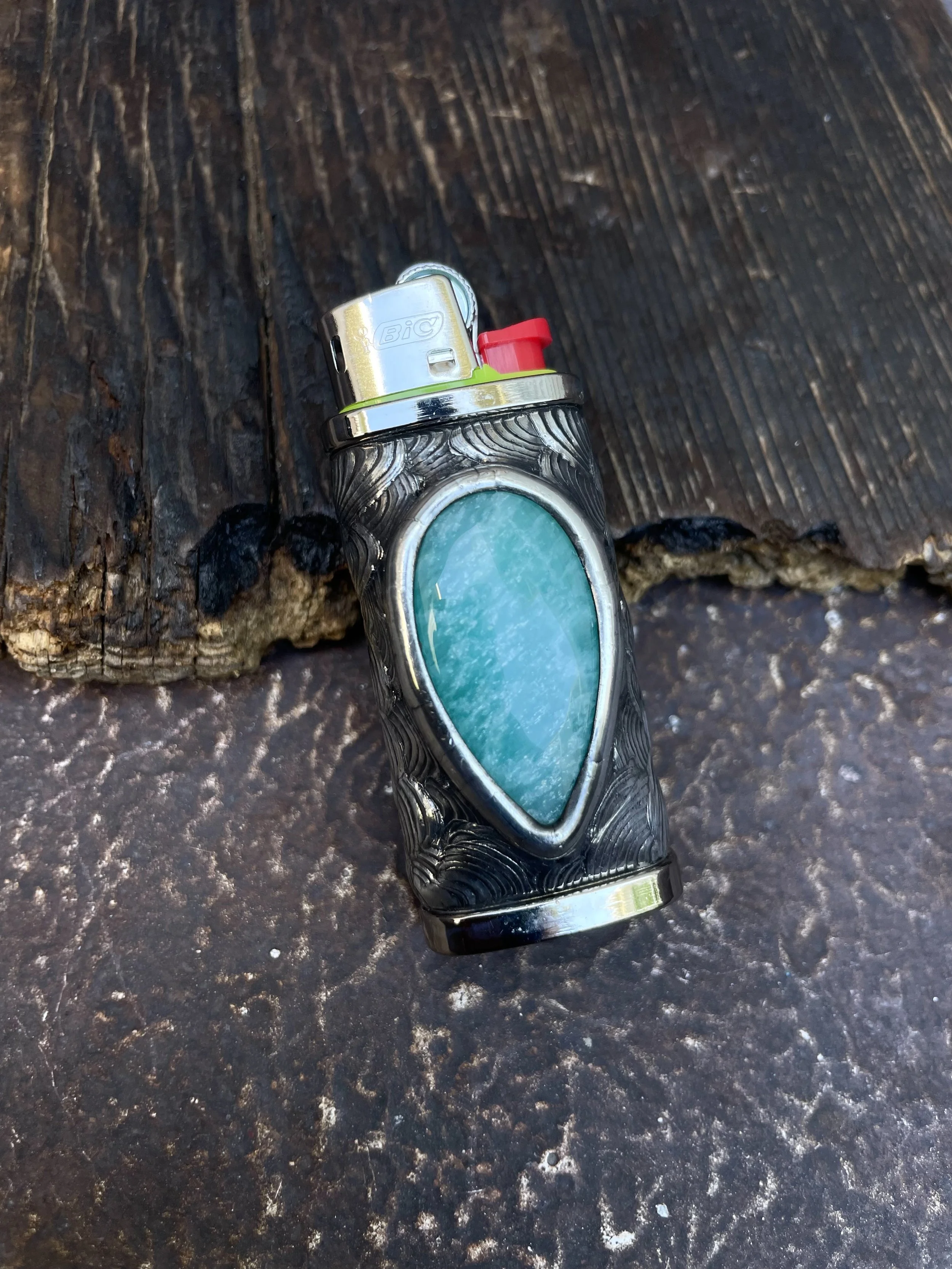 Amazonite Mini Lighter Sleeve