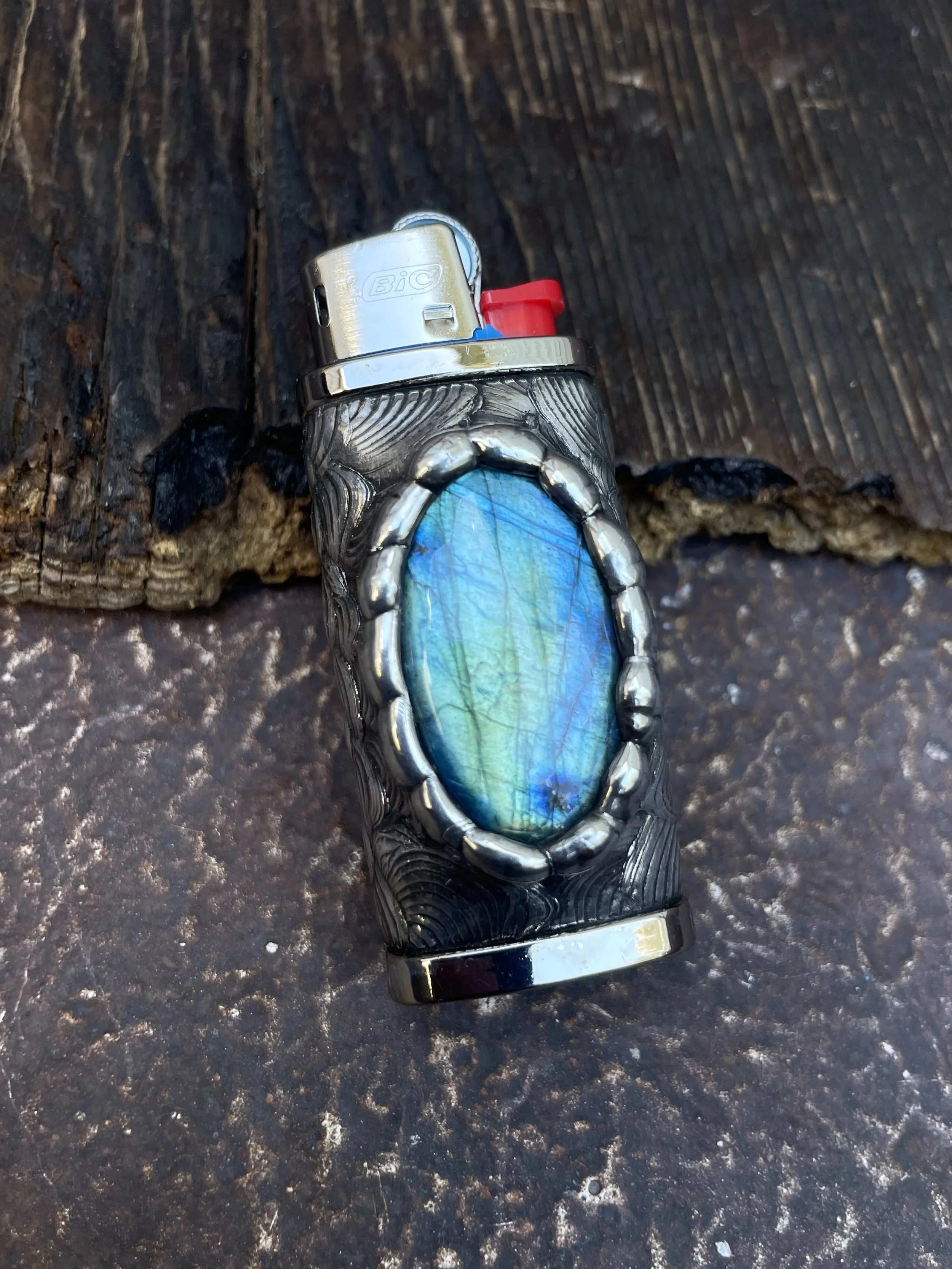 Labradorite Mini Lighter Sleeve