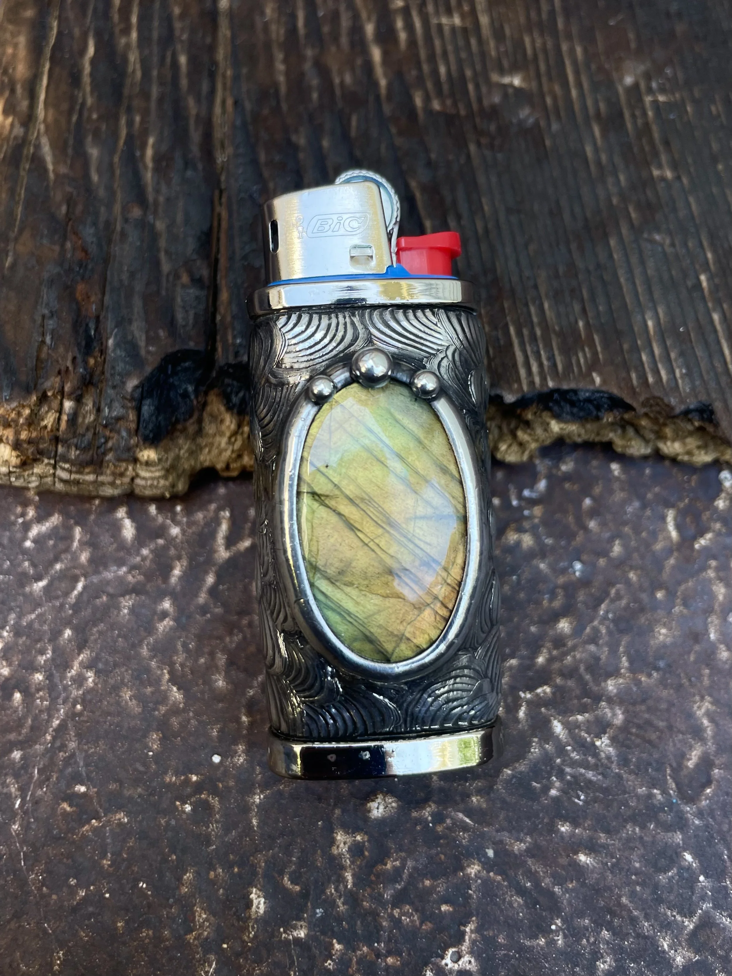 Labradorite Mini Lighter Sleeve