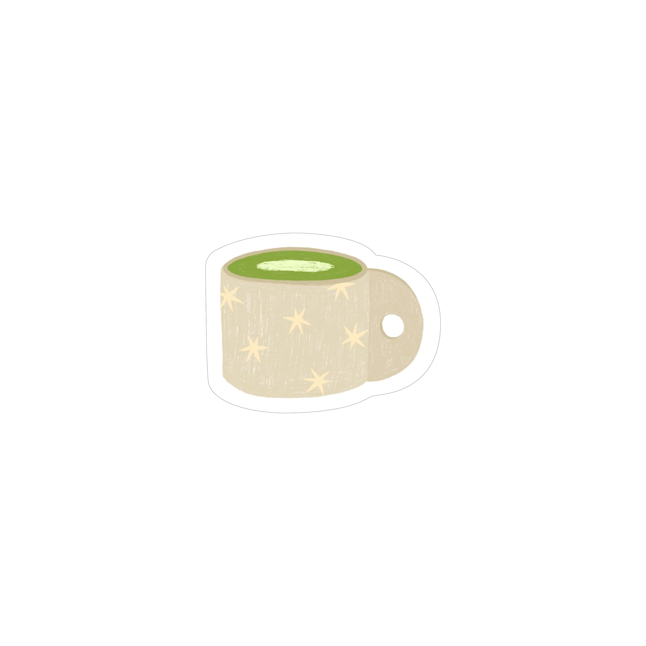 Matcha Lover - sticker à l'unité