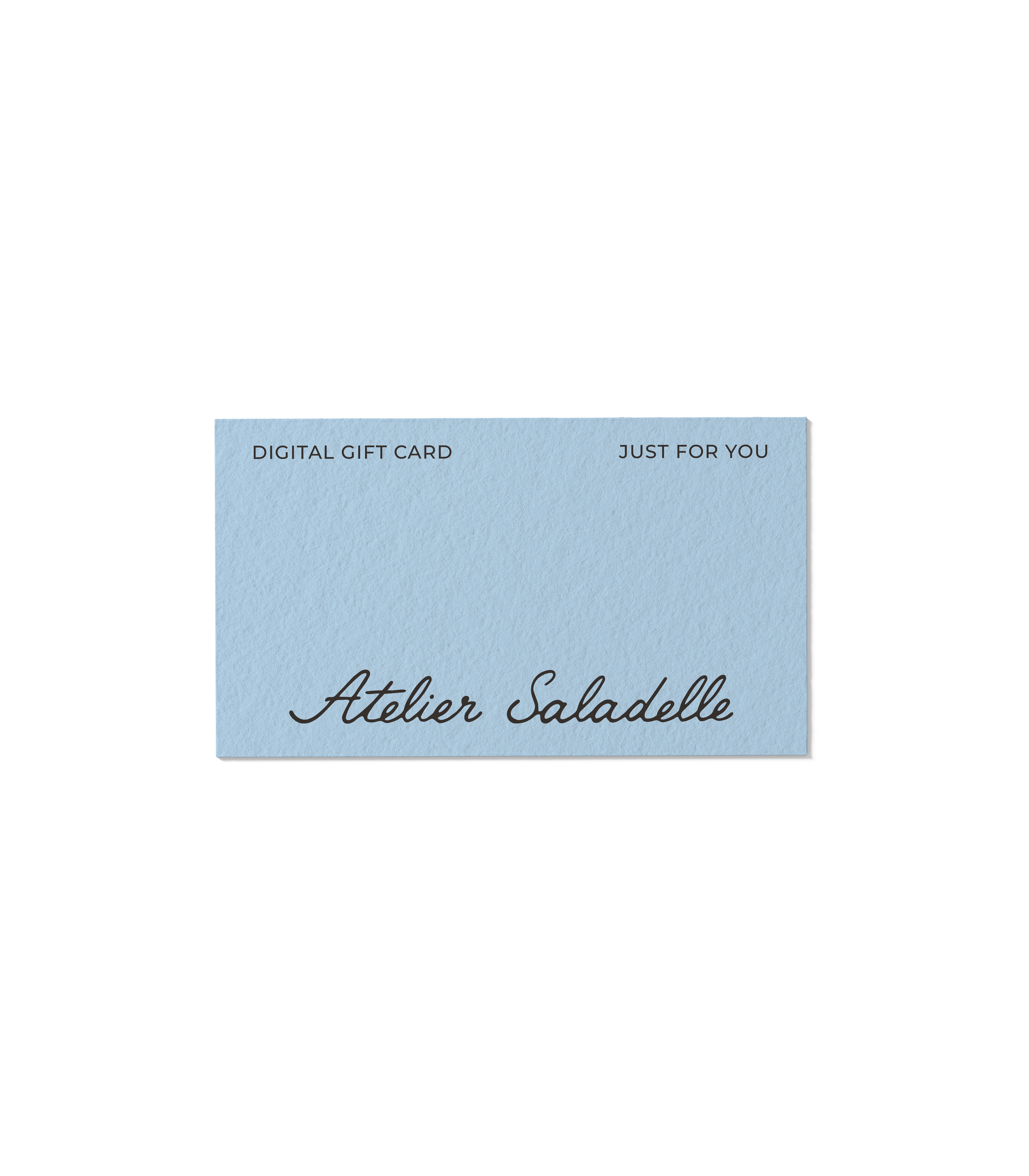 GIFT CARD - carte cadeau digitale