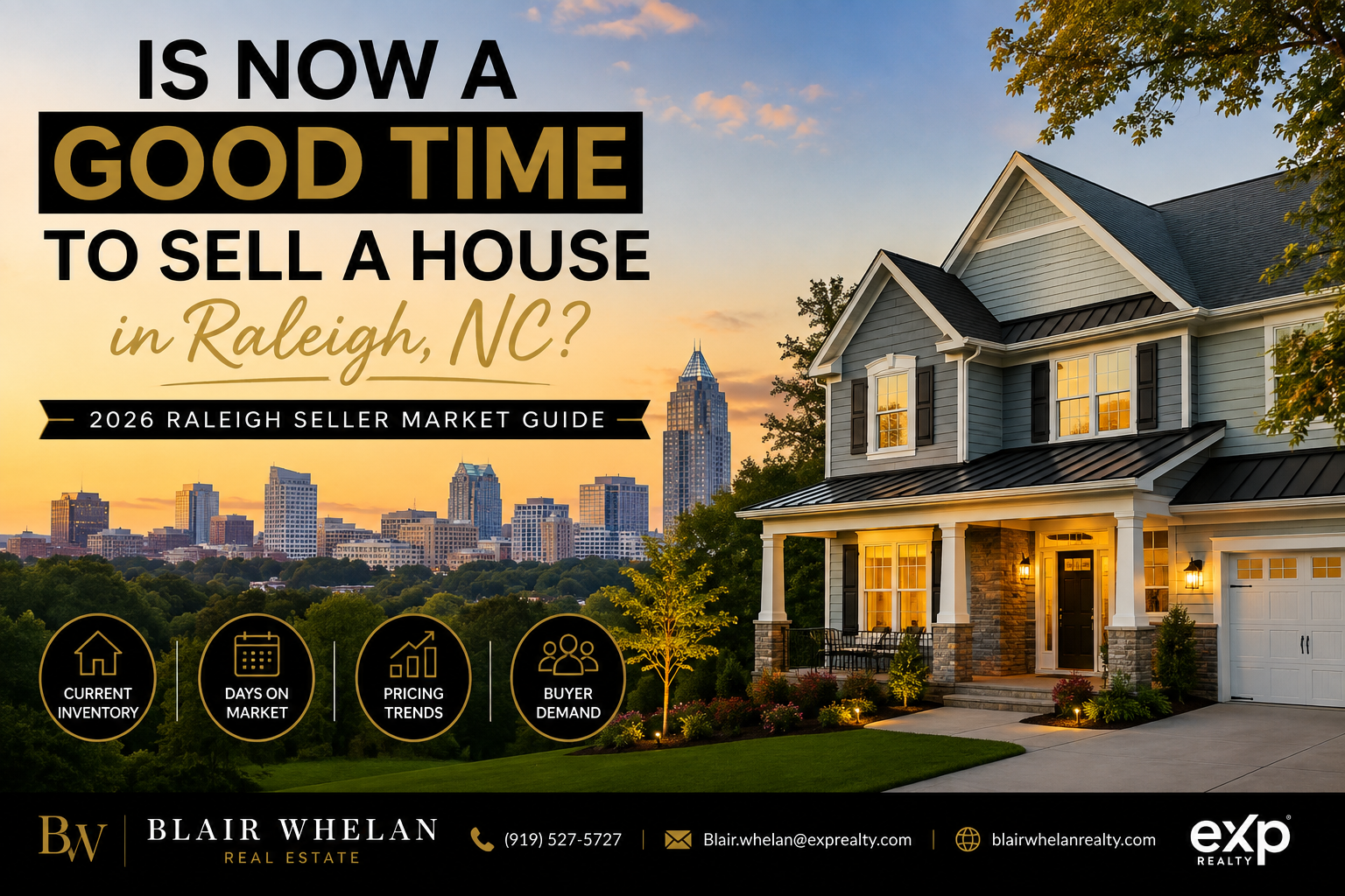 Is Now a Good Time to Sell a House in Raleigh, NC?