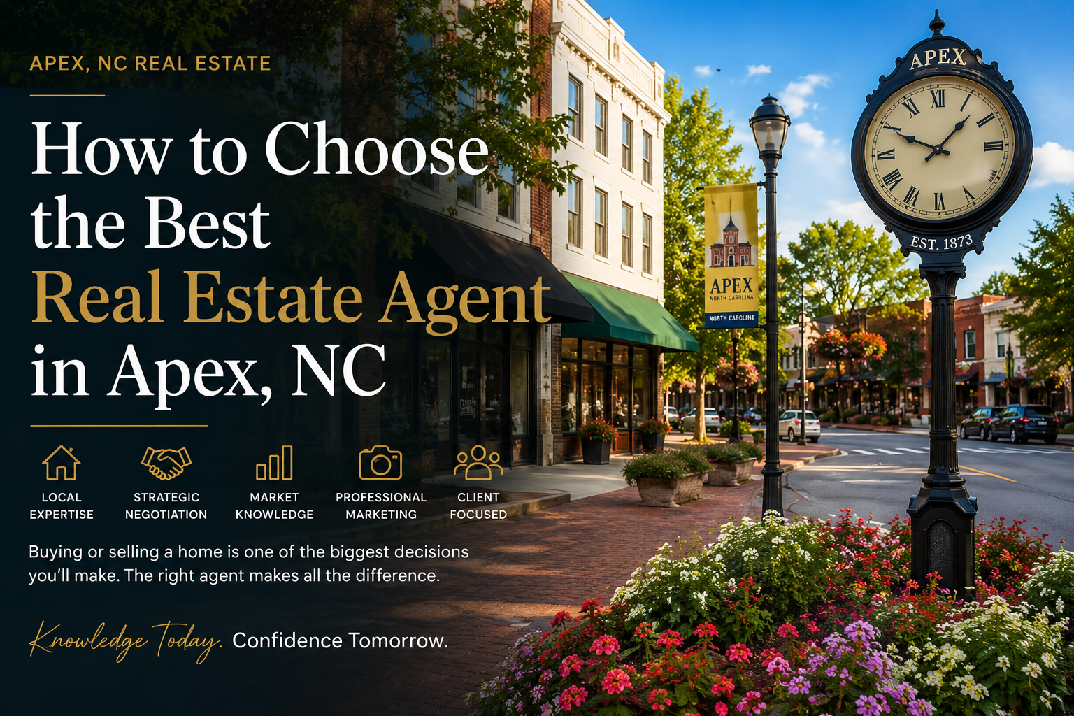 How to Choose the Best Real Estate Agent in Apex, NC: Buyer &amp; Seller Guide