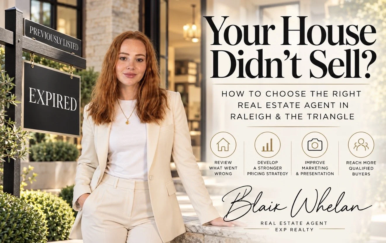 Your House Didn’t Sell? How to Choose the Right Real Estate Agent in Raleigh &amp; the Triangle