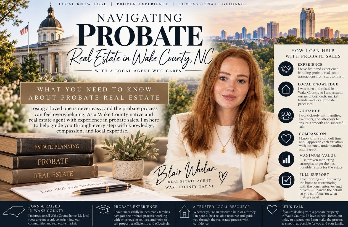 Selling an Inherited House in Wake County, NC: The Complete Probate Real Estate Guide