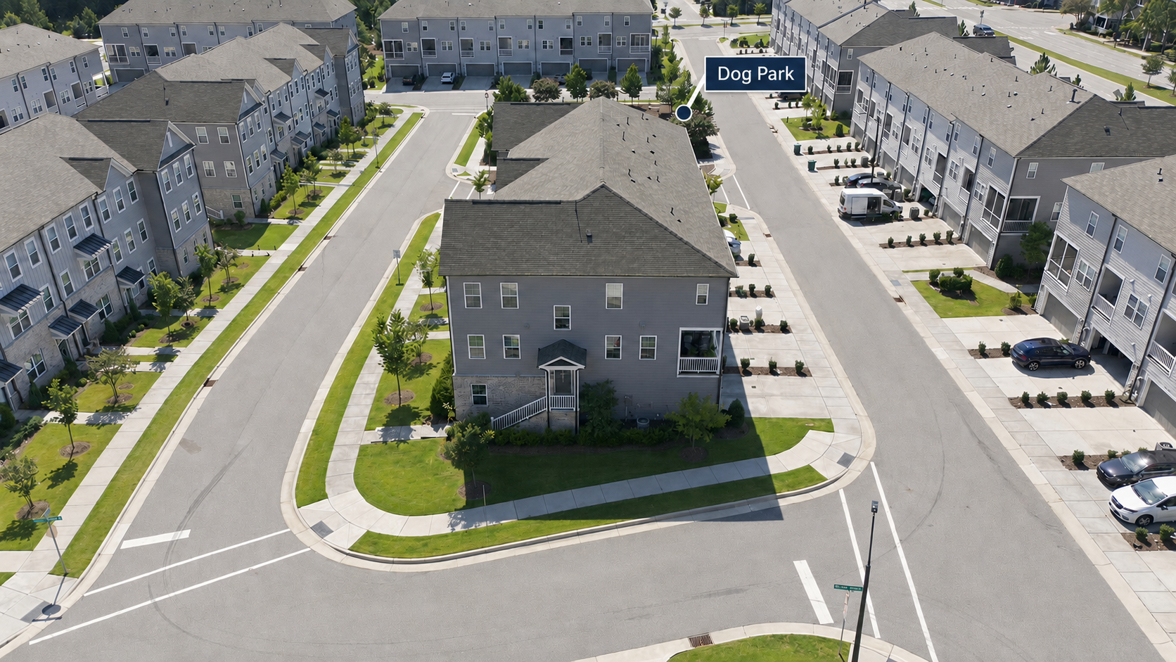 Savaan neighborhood skyview.