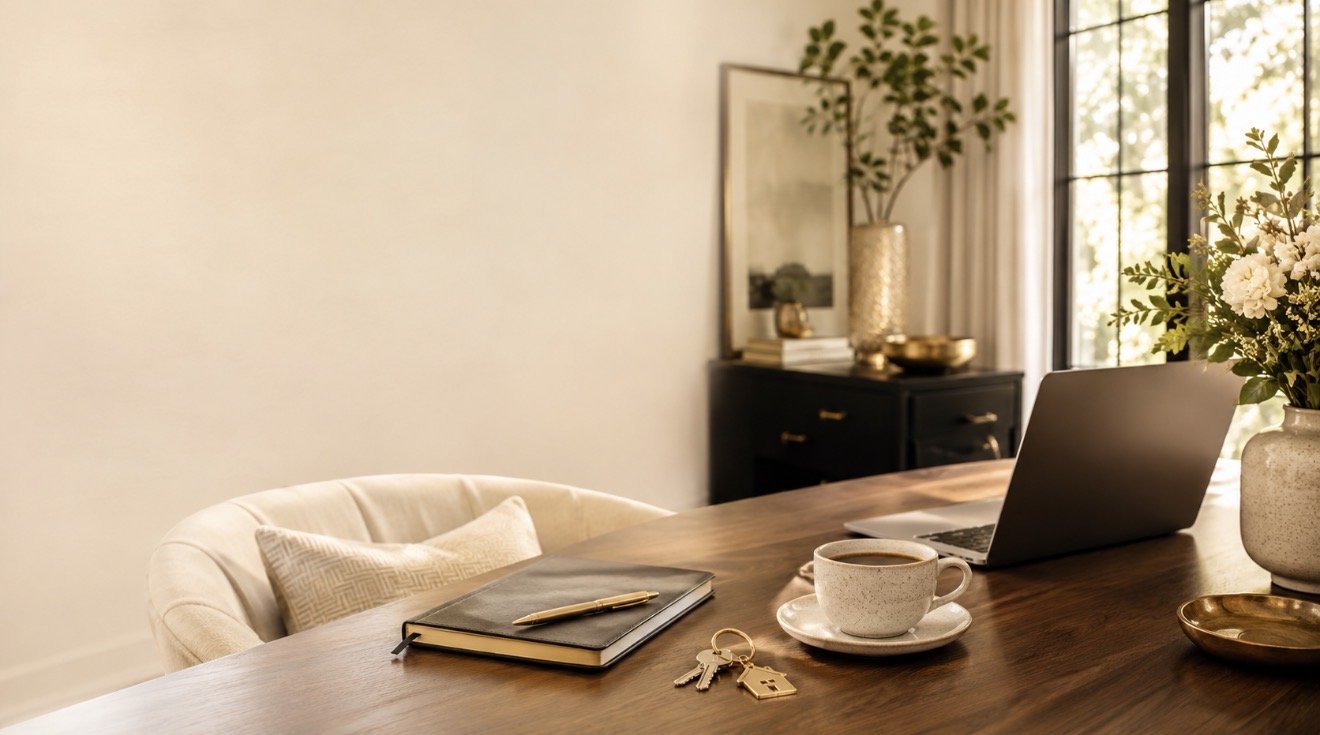 Real estate selling strategy workspace for homeowners preparing to sell in Raleigh, Cary, Apex, and the Triangle.