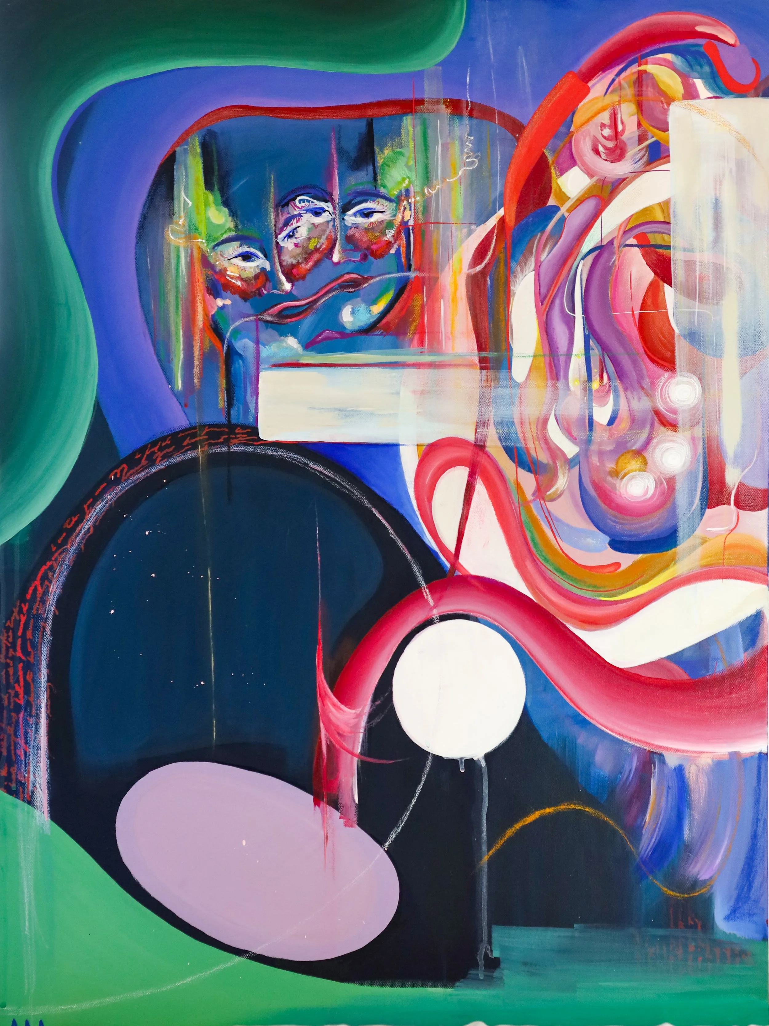 Mixed Media on Canvas