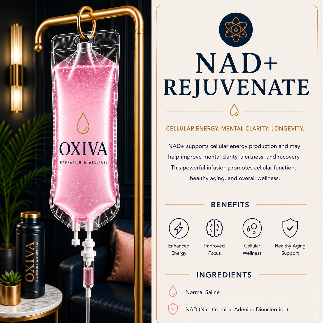 NAD+ Rejuvenate Infusion