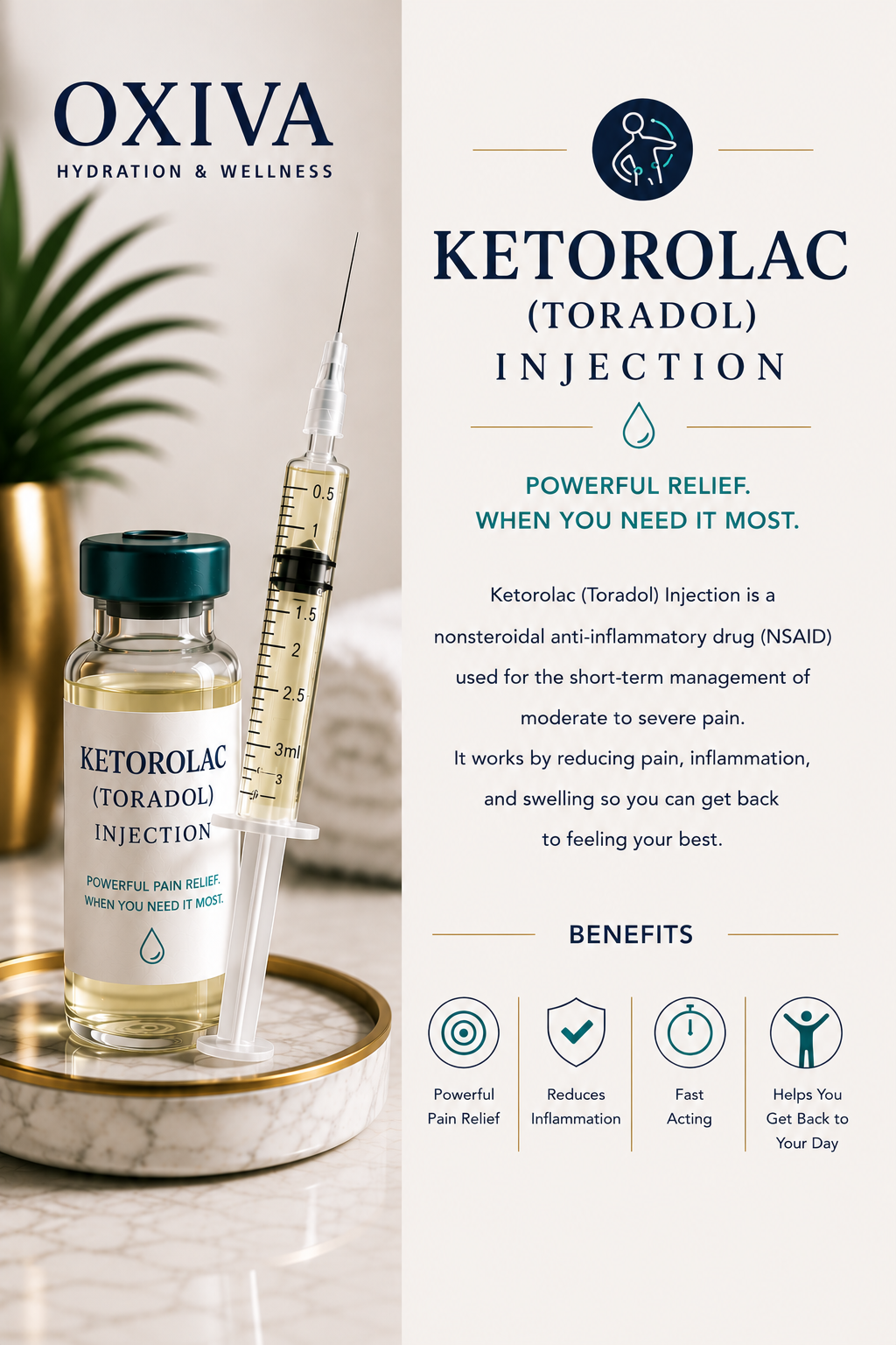 Rapid Relief Ketorolac Injection