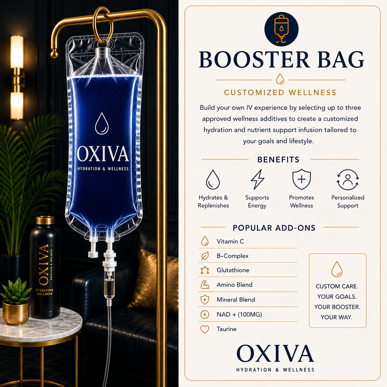 Oxiva Booster Bag