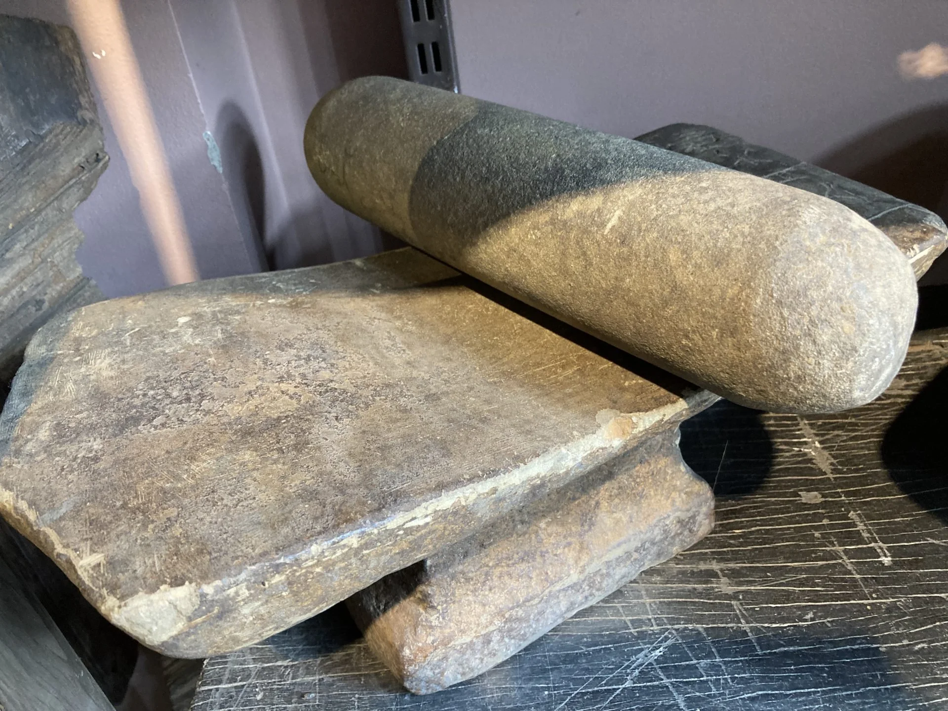 One type of mortar and pestle