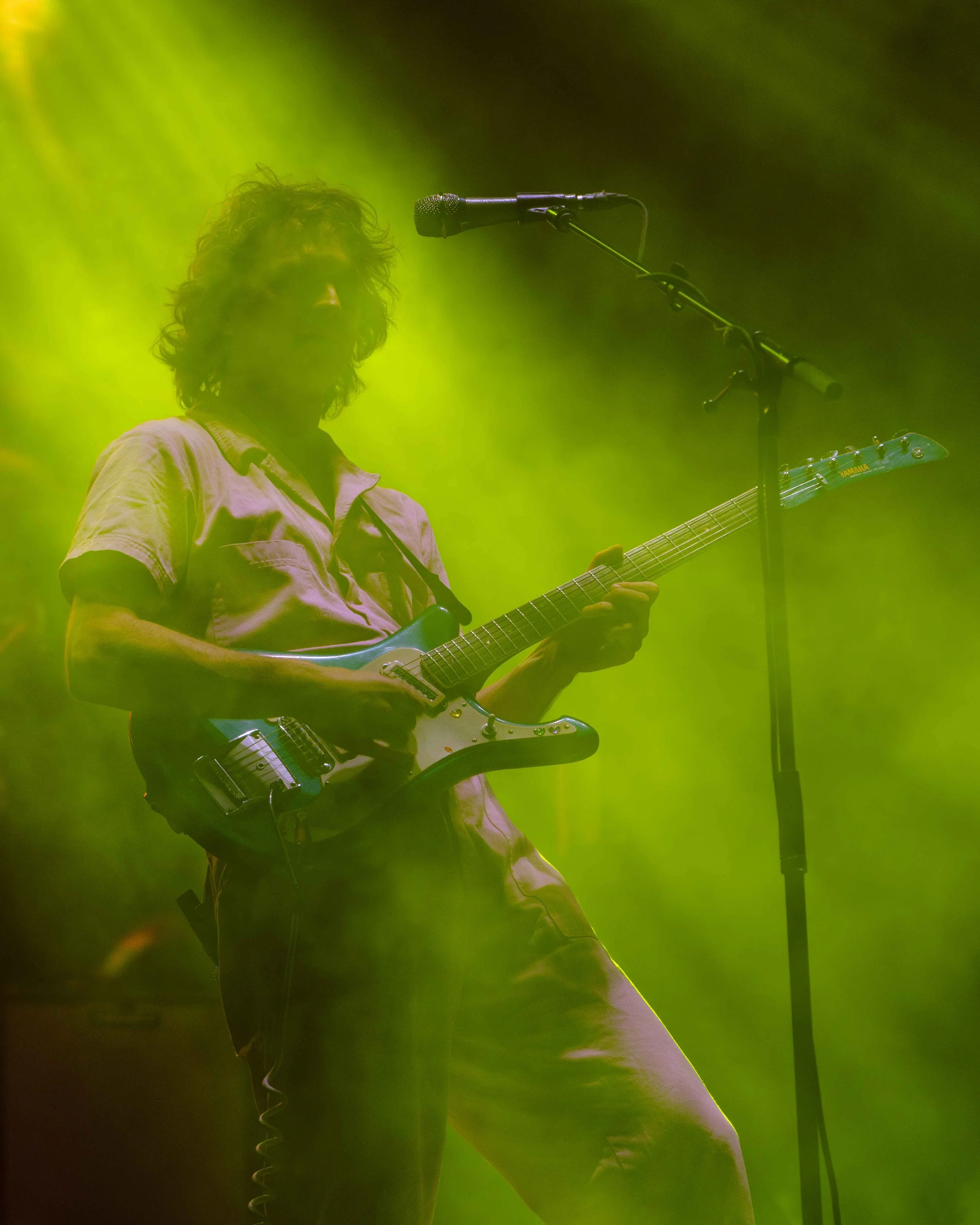 Stu Mackenzie of King Gizzard and the Lizard Wizard at the Gorge Amphitheater 2024 