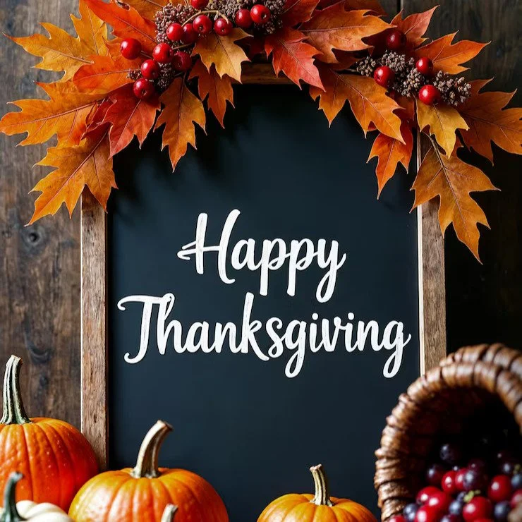 🦃✨ Happy Thanksgiving 2025! ✨🦃

Feeling grateful today for family, friends, health, and all the blessings this year has brought.

May your homes be filled with laughter, your tables full of good food, and your hearts overflowing with gratitude. 🤎
