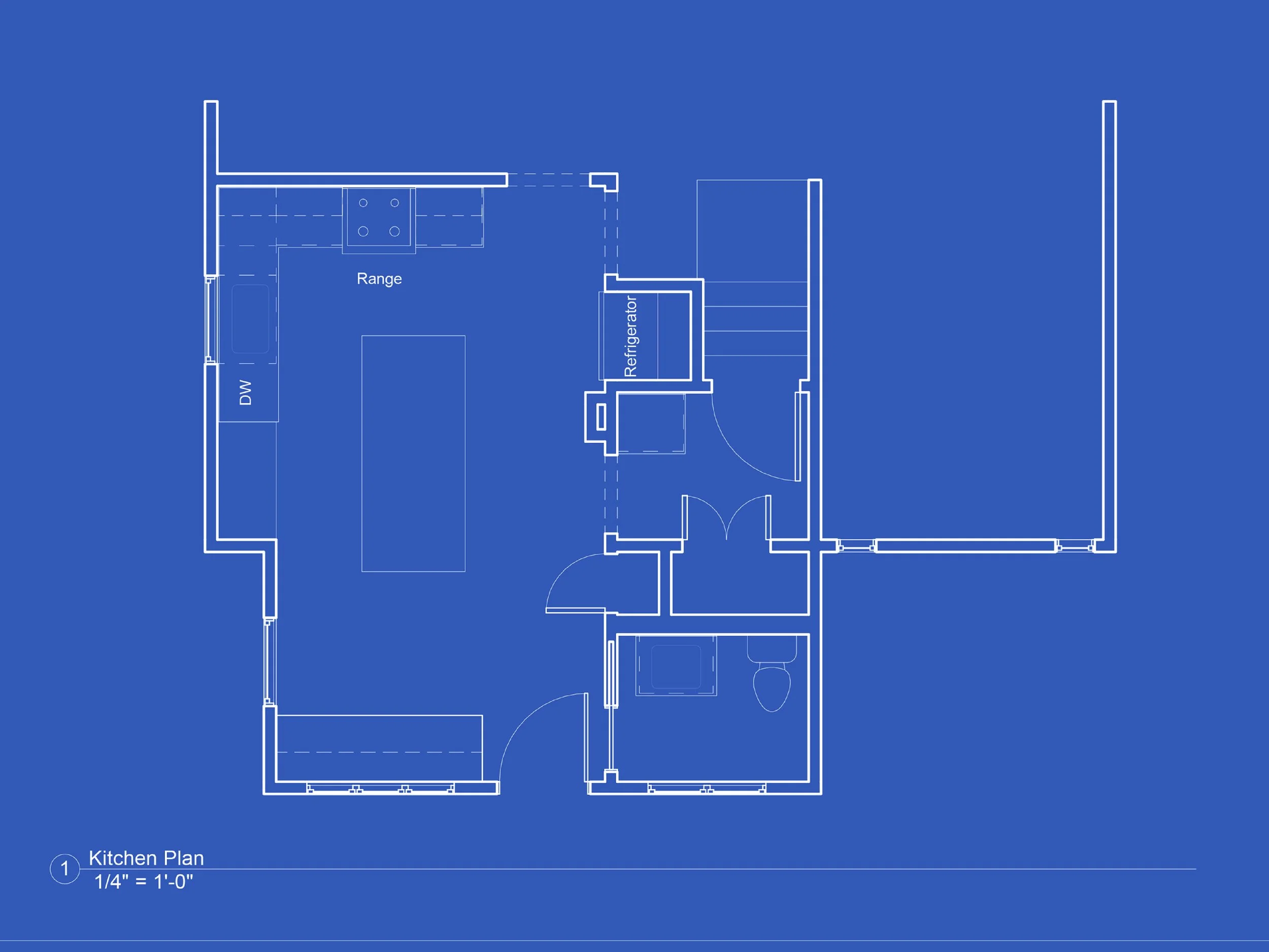 63 Kitchen Blueprint