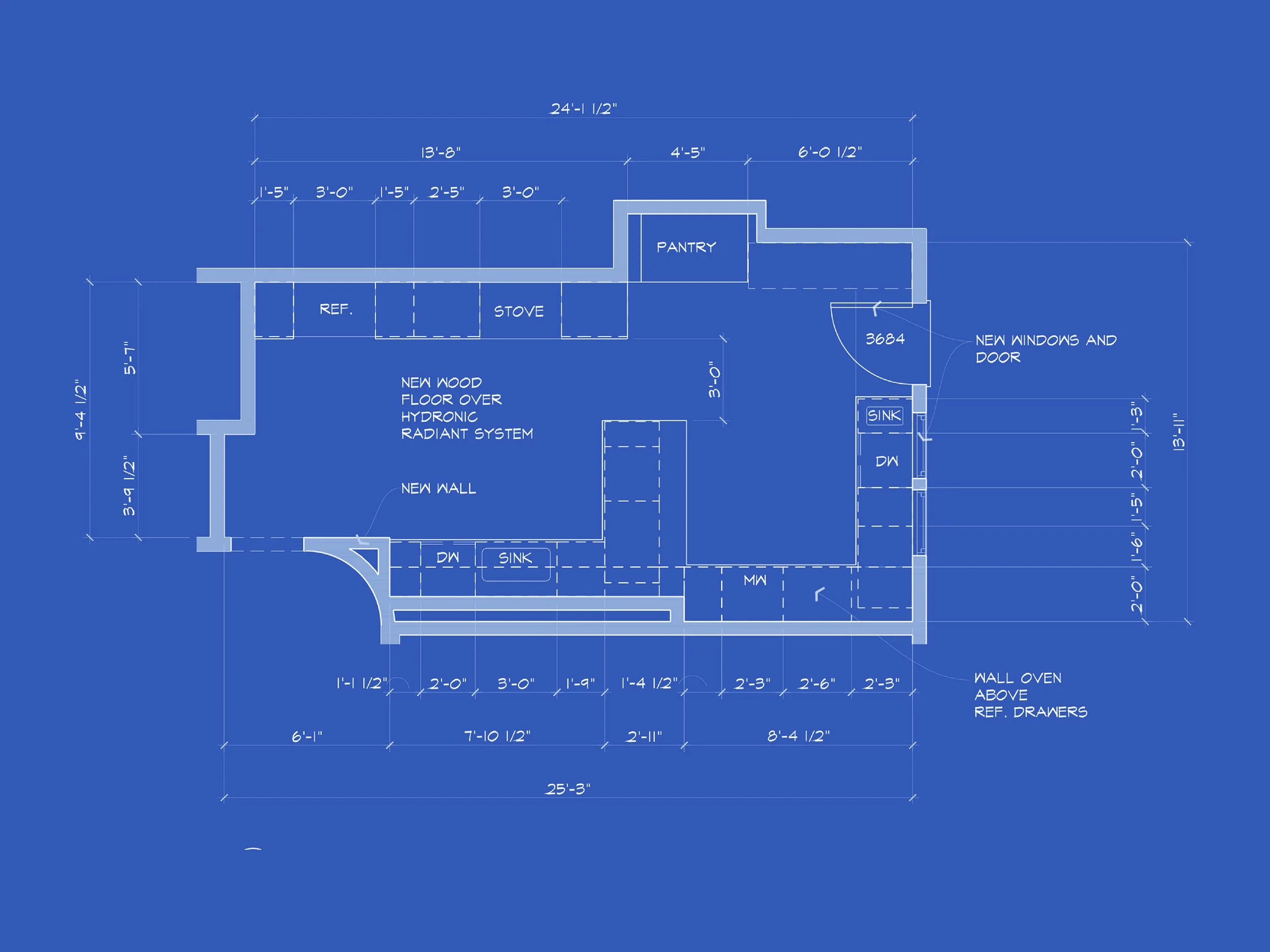 110 Kitchen Blueprint