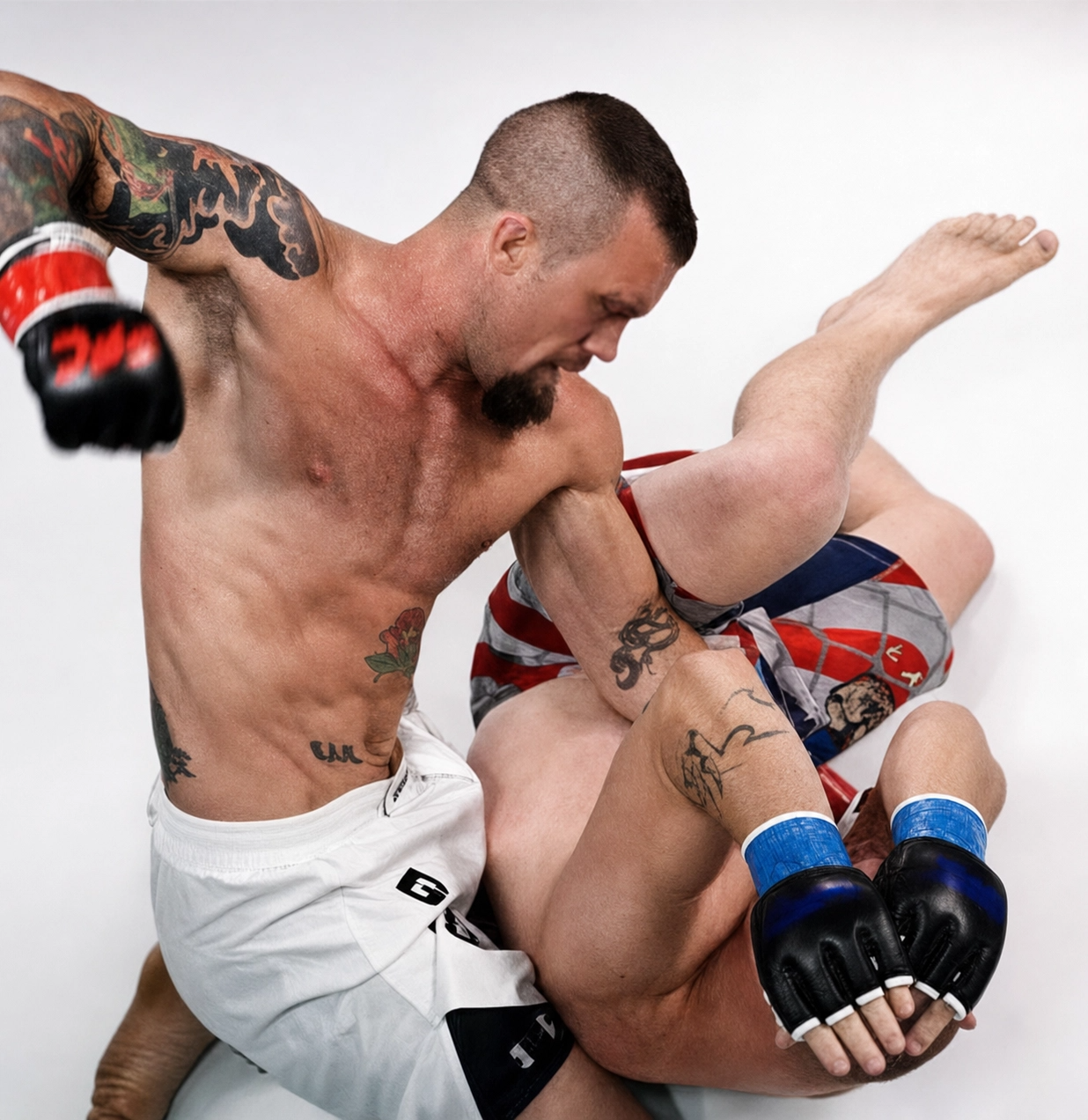 Jason "The Dragon" Lee in an MMA grappling match at Peak Performance Training Center