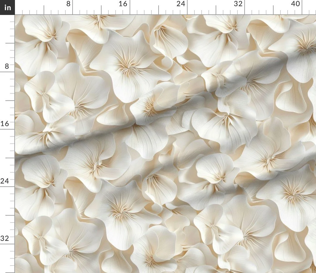 Heavily Textured Petal Waves