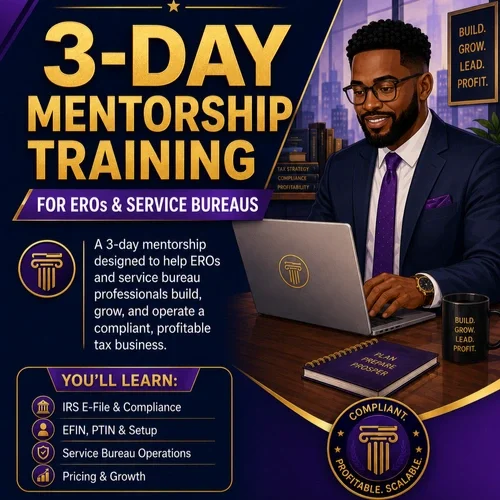 3-Day Mentorship Training for EROs & Service Bureaus