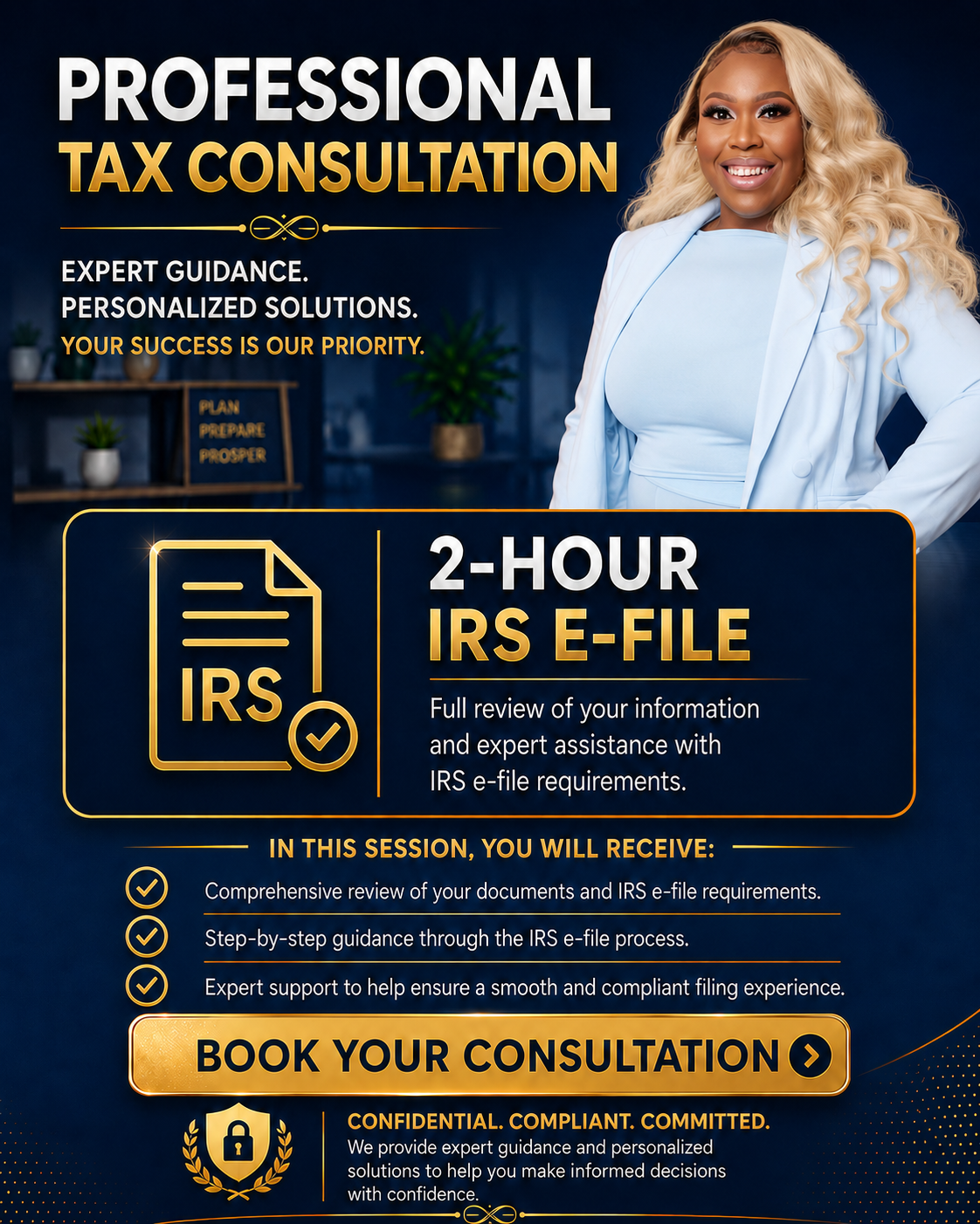 2-Hour IRS E-File Consultation