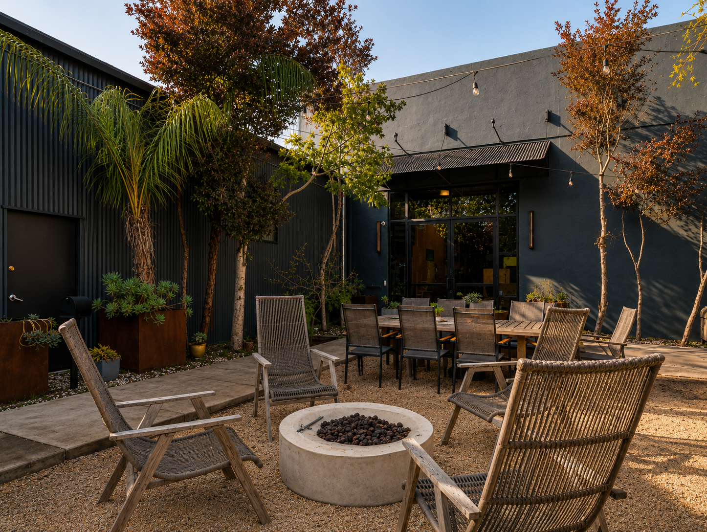 Pacific American Group | Commercial Properties | 722-724 Brannan Street, San Francisco, CA | 21,500 sq. ft. | Patio View