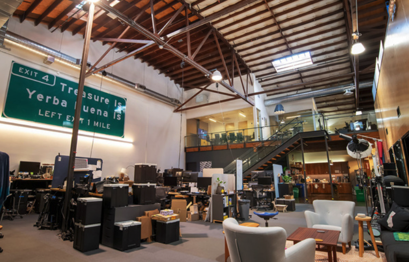 Pacific American Group: Commercial Properties | 722-724 Brannan Street, San Francisco, CA | 21,500 sq. ft. | 2-Tenant Office & Warehouse | Interior View