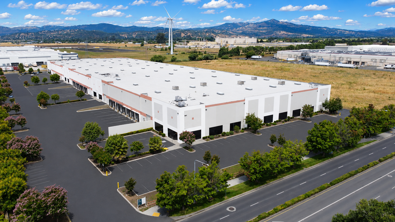 Pacific American Group: Industrial Properties | 801 Chadbourne Rd, Fairfield, CA | 191,000 sq. ft. | 3-Tenant Industrial Building