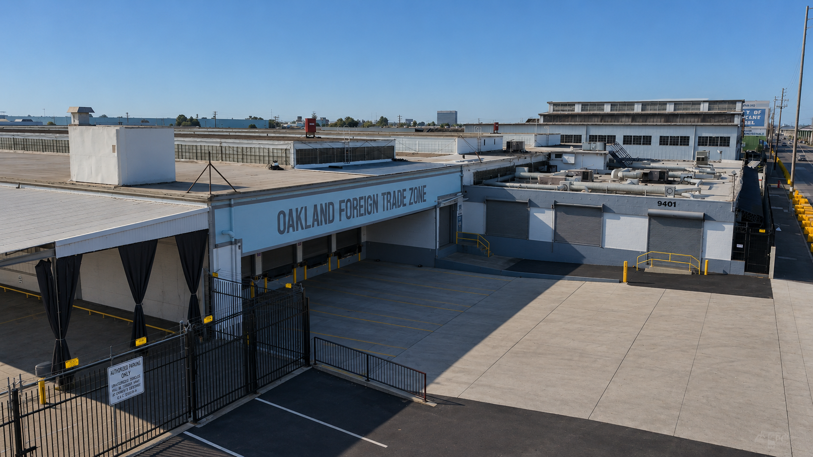 Pacific American Group: Industrial Properties | 9401 San Leandro St, Oakland, CA | 400,000 sq. ft. | 1-Tenant Industrial Park