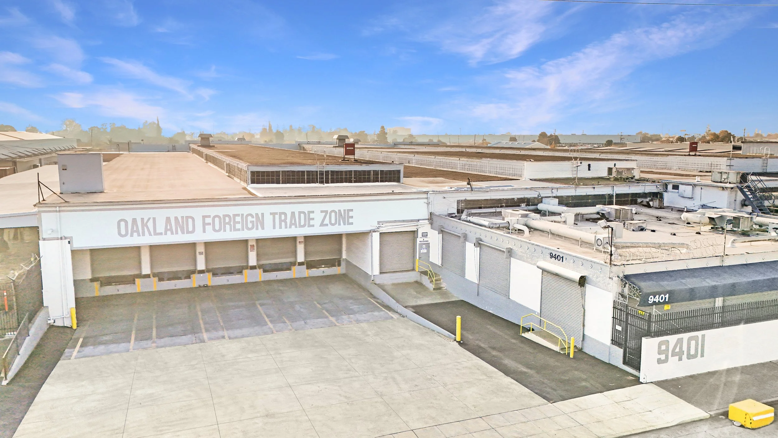Pacific American Group: Industrial Properties | 9401 San Leandro St, Oakland, CA | 400,000 sq. ft. | 1-Tenant Industrial Park