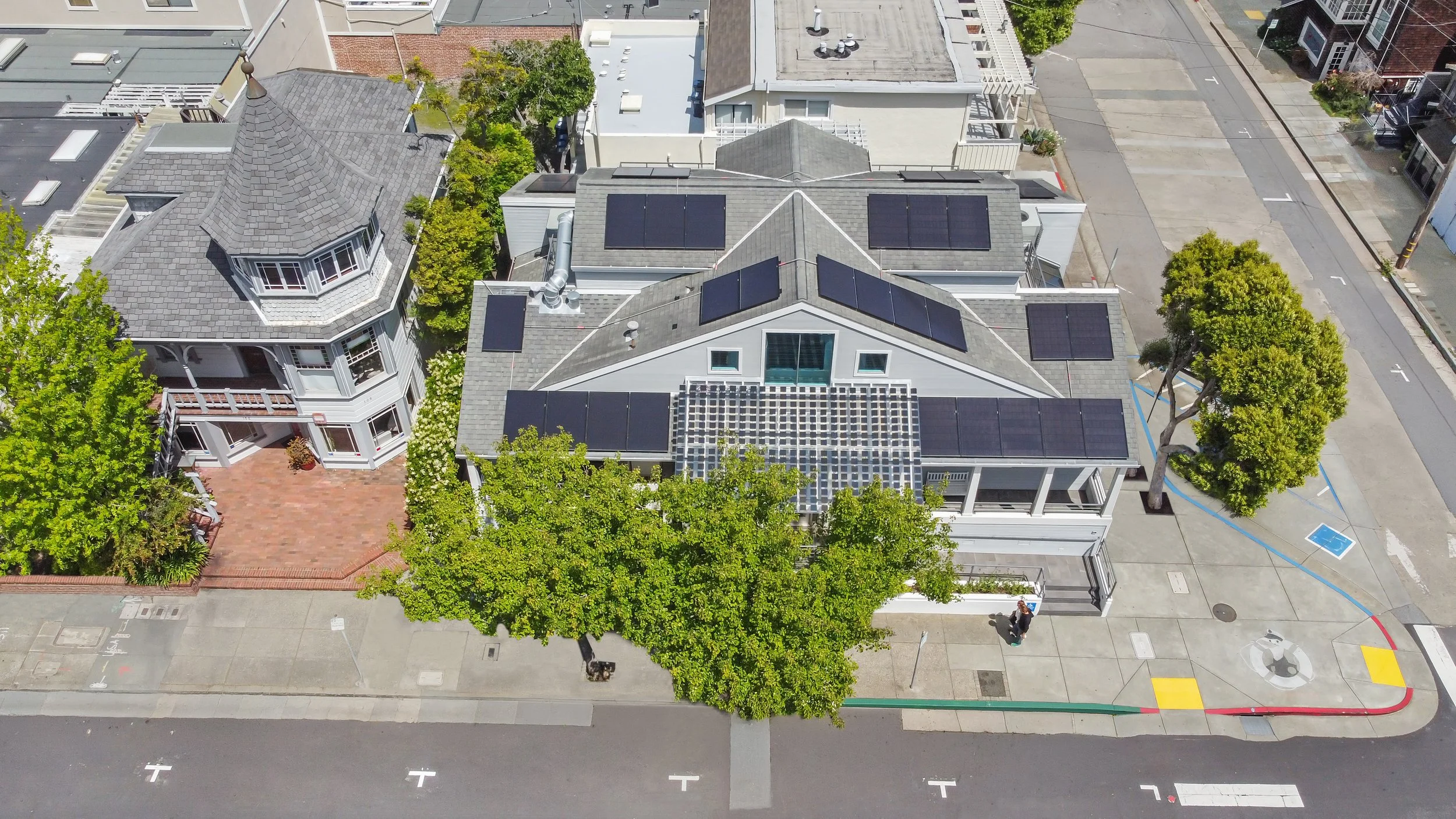 Pacific American Group | Commercial Properties | 104 Caledonia Street, Sausalito, CA | 3,300 sq. ft. | Aerial 3