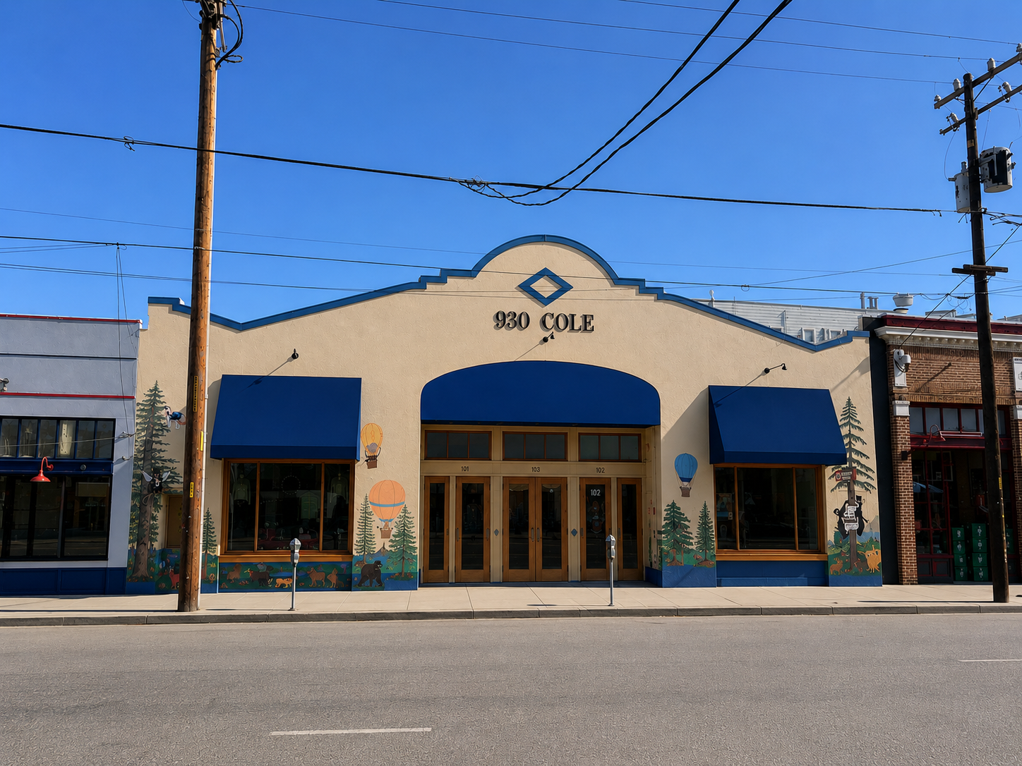 Pacific American Group | Commercial Properties | 930 Cole Street, San Francisco, CA | 9,600 sq. ft. | Front View