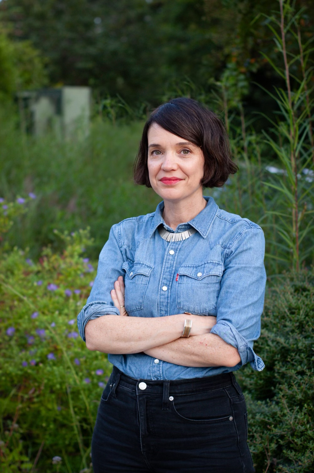 A headshot of author Belle Boggs