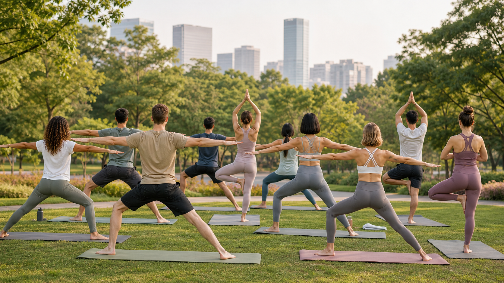 Yoga en plein air
