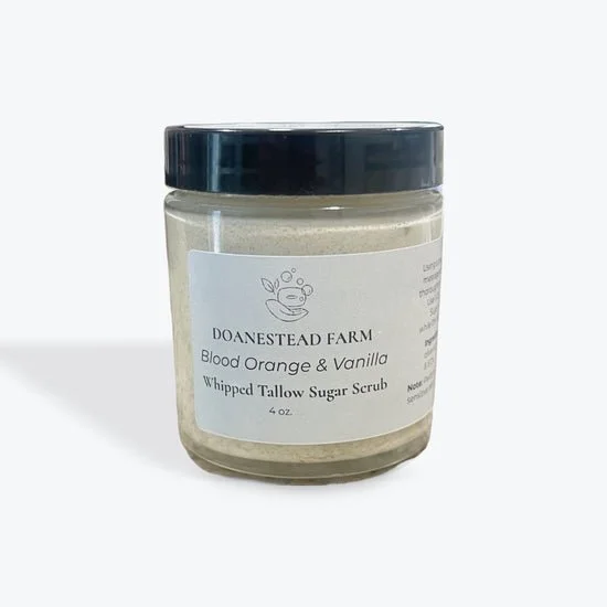 Whipped Tallow Sugar Scrub