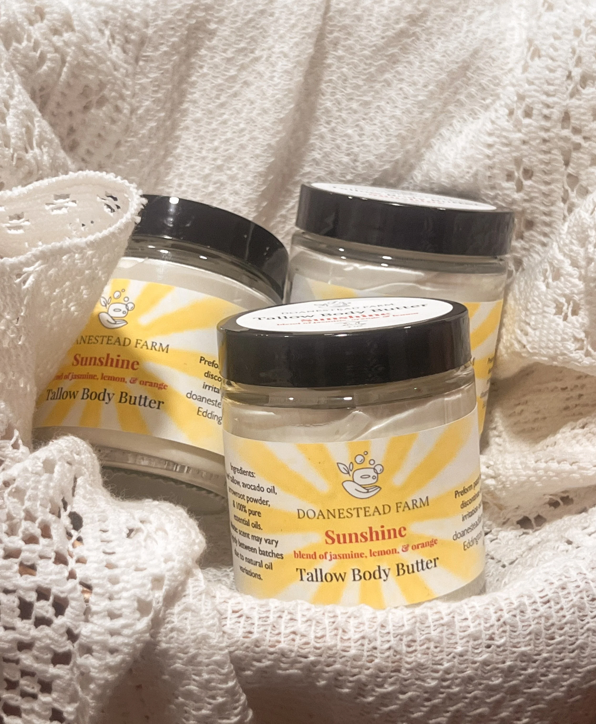 Whipped Tallow Body Butters (4 oz.)