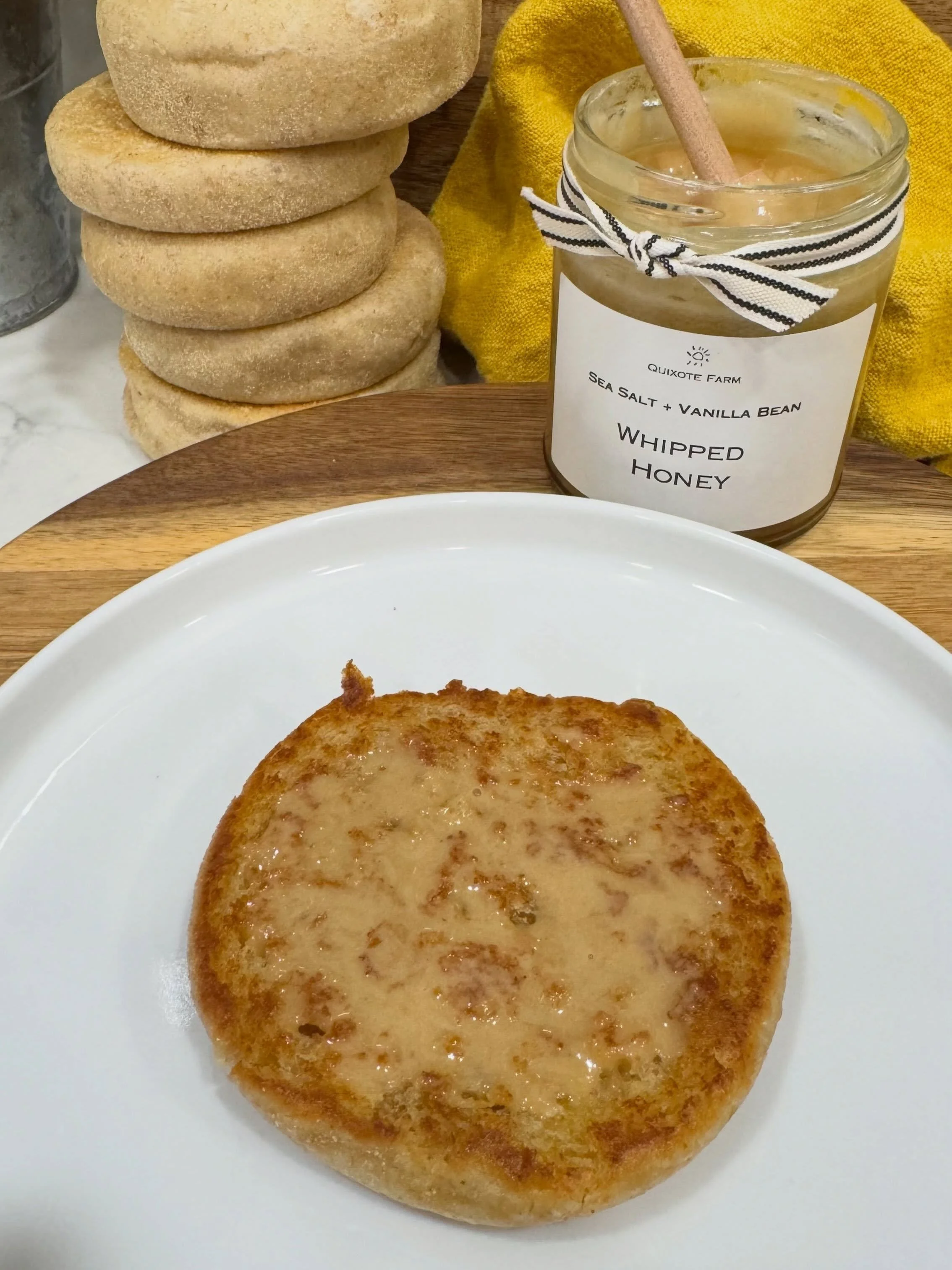 Fresh milled flour is uncharted territory even for a lot of experienced bakers. I am so grateful for @the.yellowbrick.bakery working with our wheat varieties to make these recipes easy and accessible for us. Thank you Beth! These White Sonoran Englis