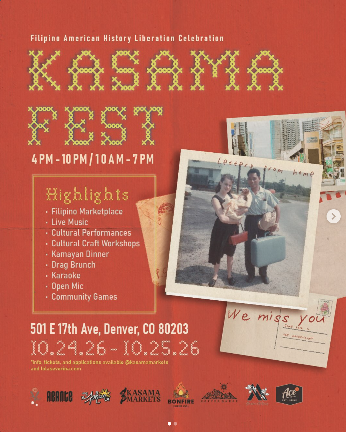 Kasama Fest in Denver!