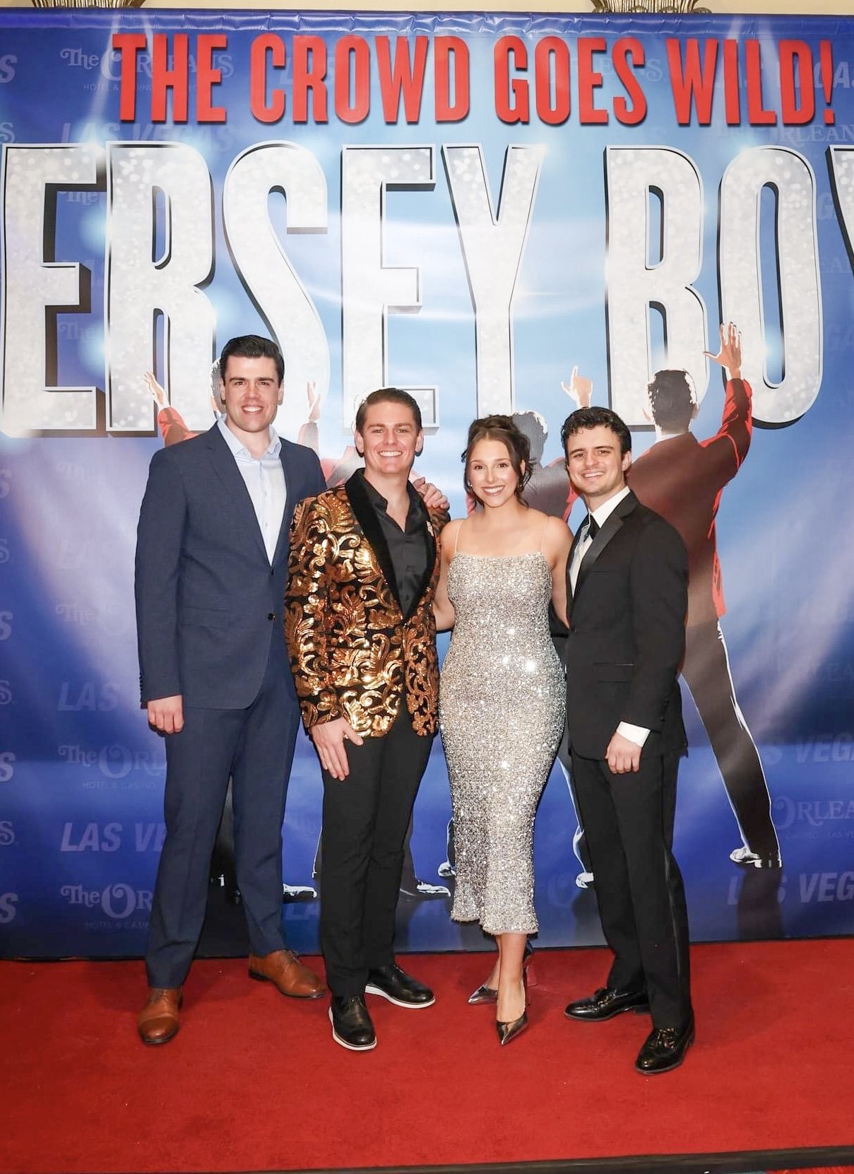 #SwingNation on opening night of 2024 Las Vegas Residency of Jersey Boys.