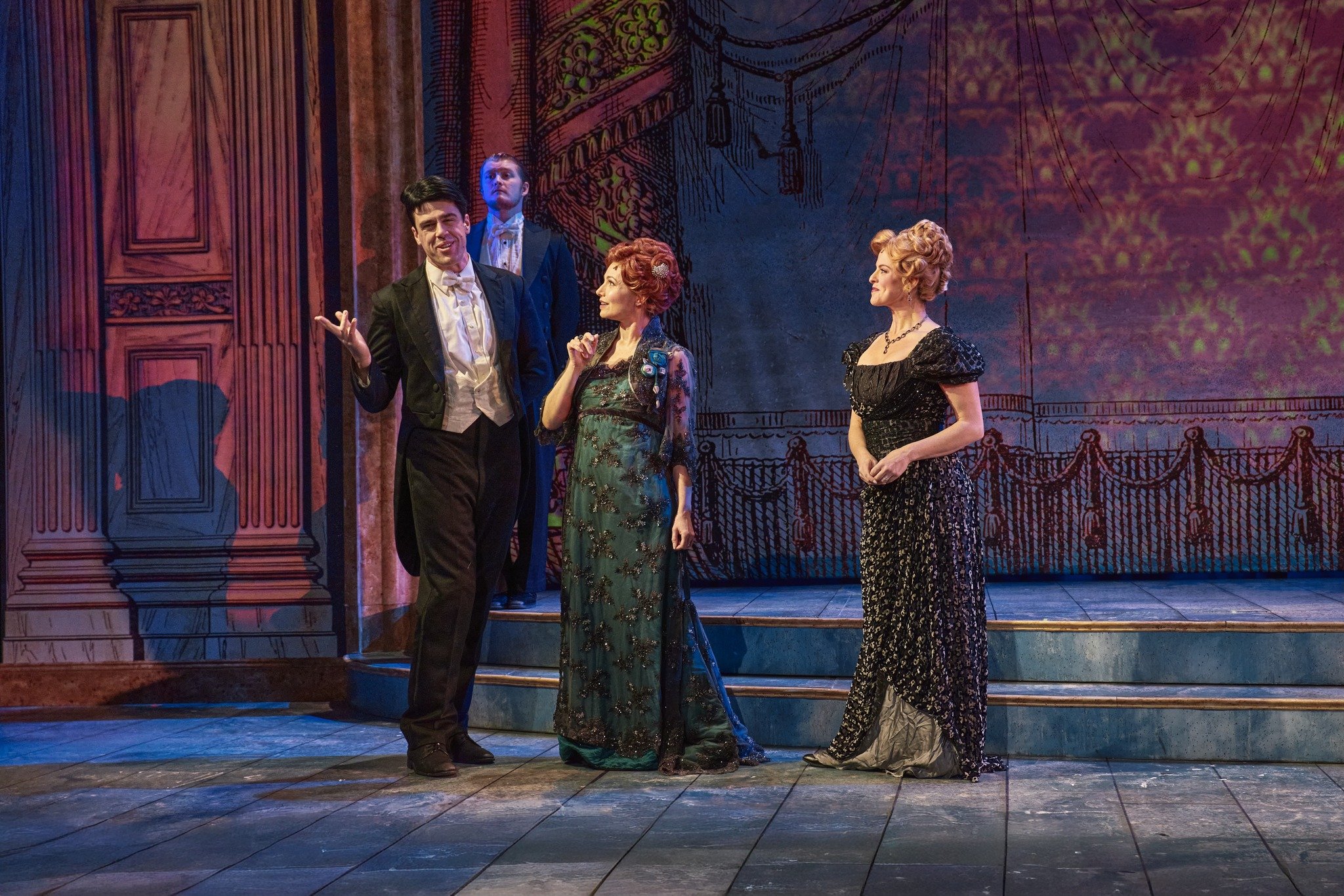 Ryan as Lord Cannan in Finding Neverland at the White Plains Performing Arts Center. 