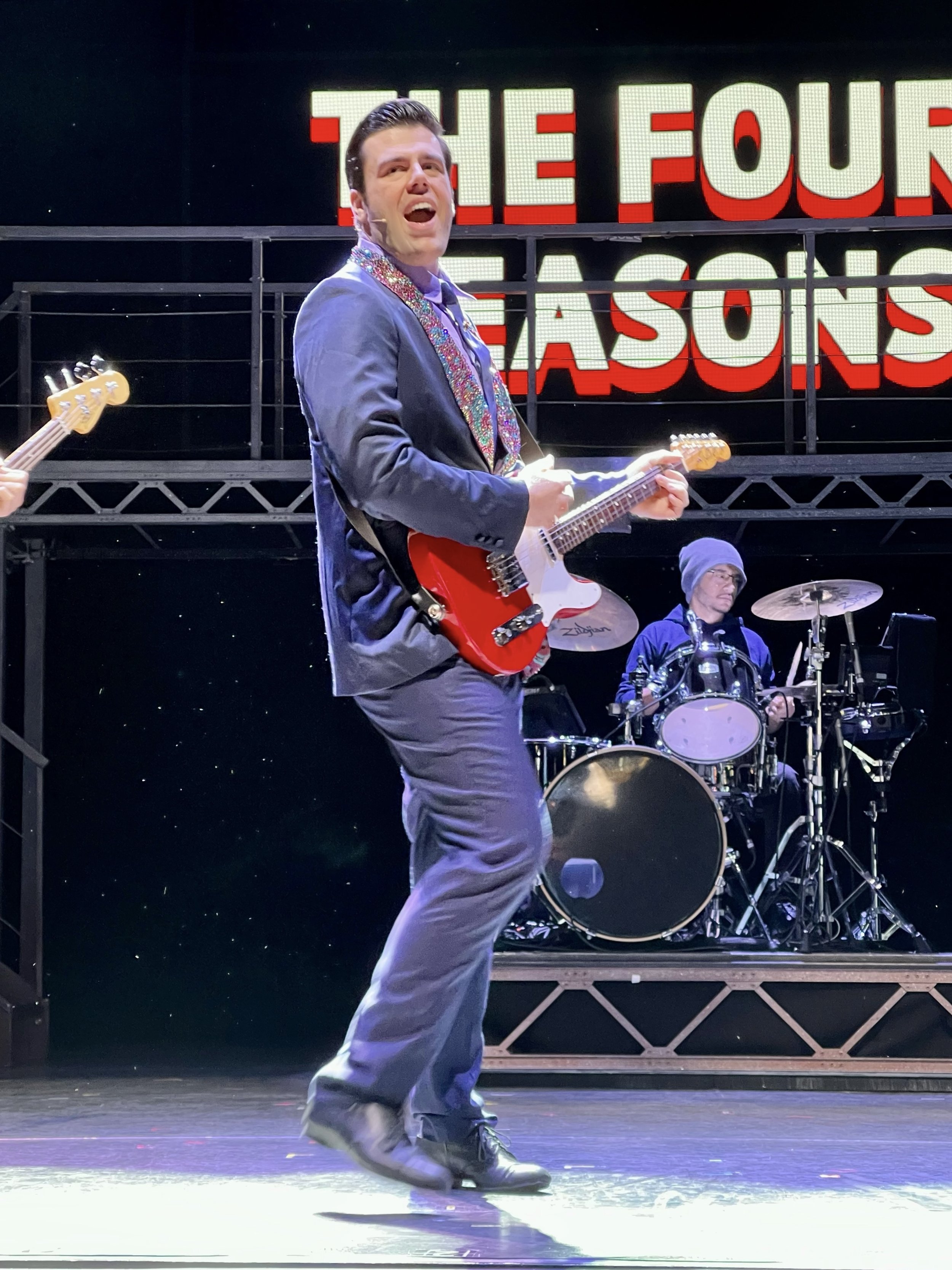 Ryan as Tommy DeVito in Jersey Boys.